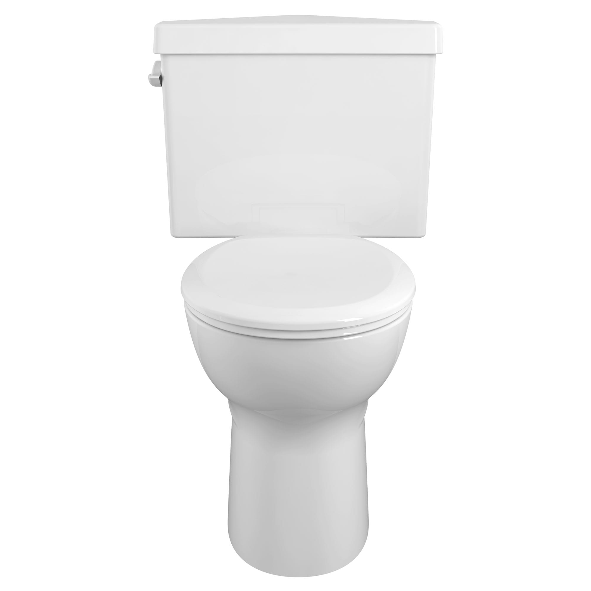 Cadet 3 Triangle 1.6 GPF/6.0 LPF Left Trip Lever Chair Height RoundFront Toilet
